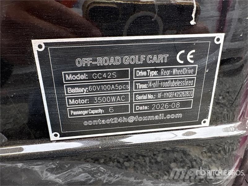 SDLOOL SL-GC42S Electric Off-Road Golf Cart (Unuse Гольф-кары
