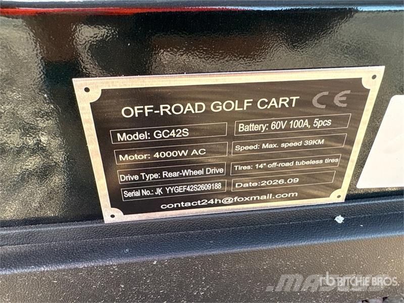 SDLOOL SL-GC42S Electric Off-Road Golf Cart (Unuse Kola za golf