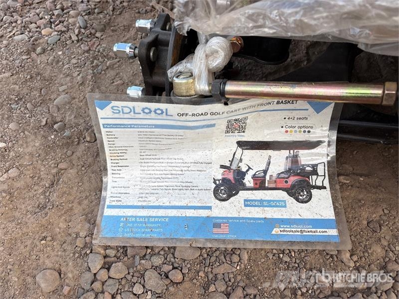 SDLOOL SL-GC42S Electric Off-Road Golf Cart (Unuse Golfbil