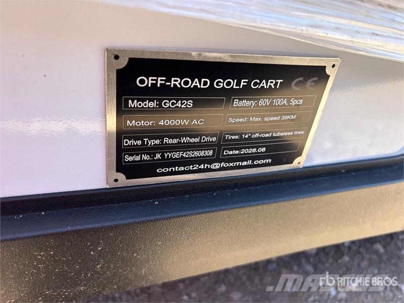 SDLOOL SL-GC42S Electric Off-Road Golf Cart (Unuse Golfové vozíky