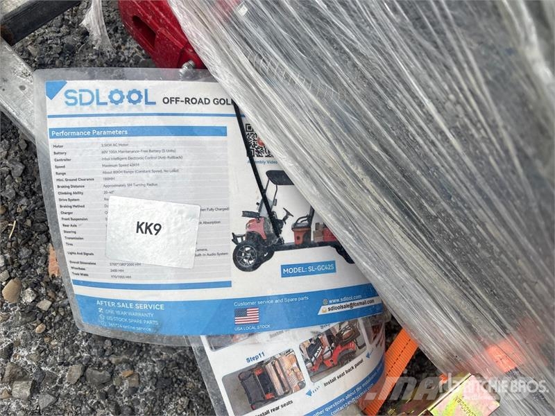 SDLOOL SL-GC42S Electric Off-Road Golf Cart (Unuse Гольф-мобілі