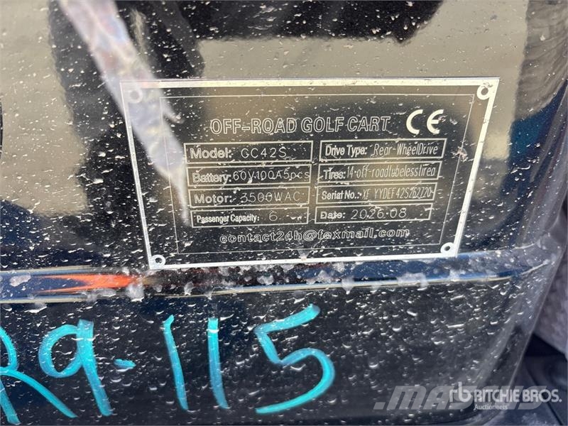 SDLOOL SL-GC42S Electric Golf Cart (Unused) 高尔夫球车