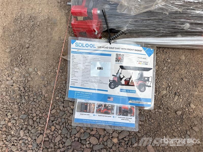  SDLOOL SL-GC42S Electric Off-Road Golf Cart (Unuse Golfbil