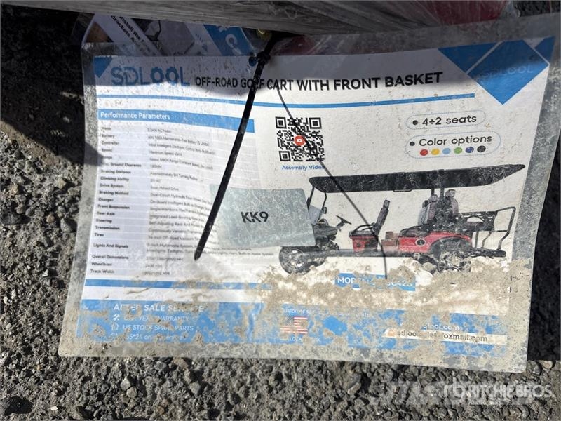 SDLOOL SL-GC42S Electric Off-Road Golf Cart (Unuse Golfové vozíky