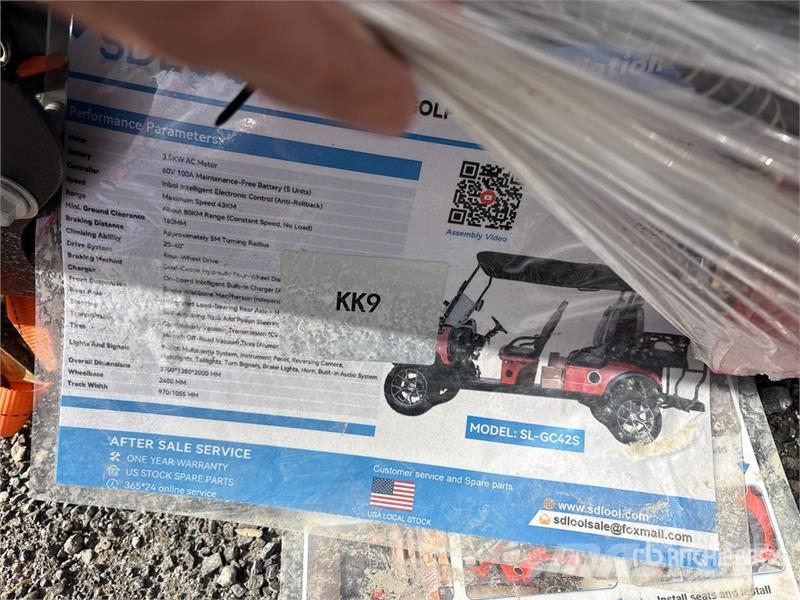 SDLOOL SL-GC42S Electric Off-Road Golf Cart (Unuse Golfové vozíky