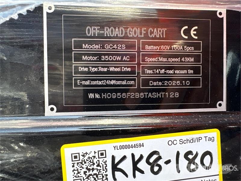 SDLOOL SL-GC42S Electric Off-Road color is black G Golfikärud