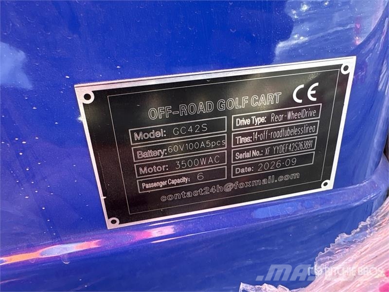 SDLOOL SL-GC42S Electric Off-Road color is blue Go Golfikärud