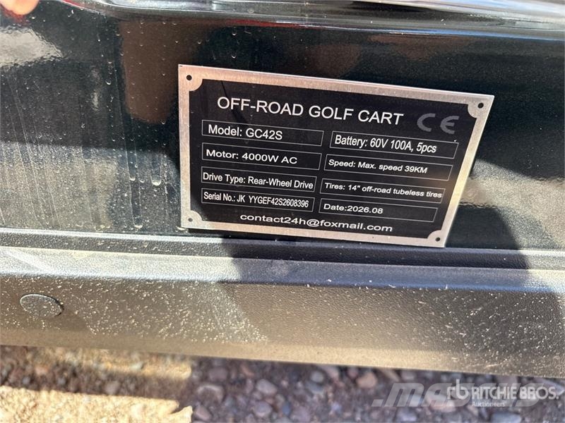 SDLOOL SL-GC42S Electric Off-Road Golf Cart (Unuse Golfové vozíky