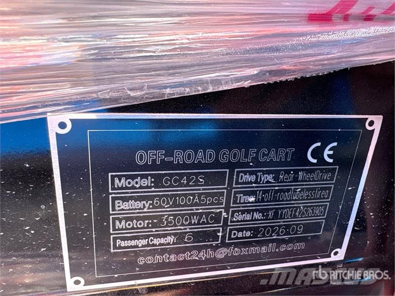 SDLOOL SL-GC42S Electric Off-Road color is black G Golfikärud