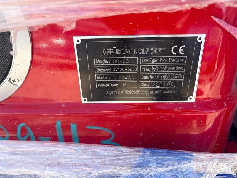 SDLOOL SL-GC42S Electric Golf Cart (Unused) Golf cart