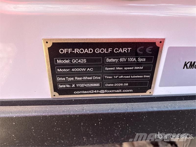 SDLOOL SL-GC42S Electric Off-Road Golf Cart (Unuse Kola za golf