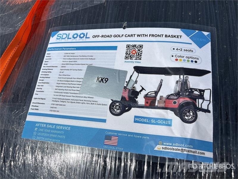 SDLOOL SL-GC42S Electric Off-Road Golf Cart (Unuse Vozila za golf