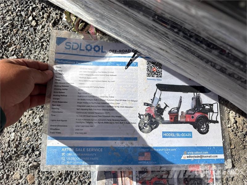  SDLOOL SL-GC42S Electric Off-Road Golf Cart (Unuse Vozila za golf