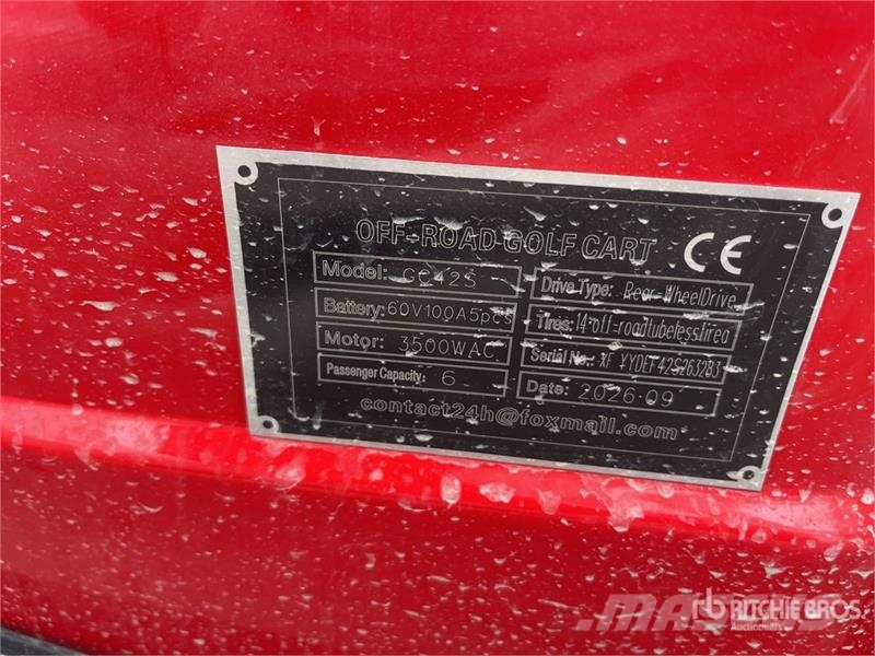  SDLOOL SL-GC42S Electric Off-Road ** Damaged ** Go Carros de golfe