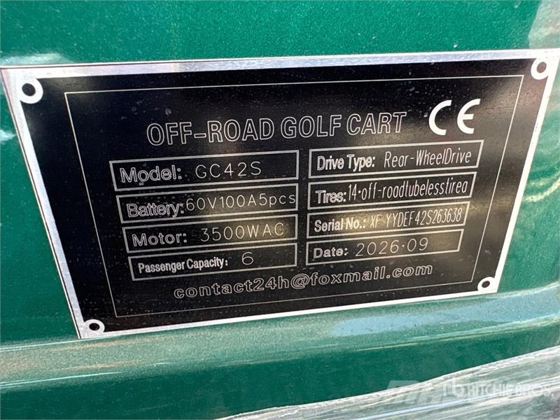  SDLOOL SL-GC42S Electric Off-Road Golf Cart (Unuse 高爾夫球車