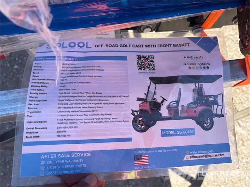 SDLOOL SL-GC42S Golf Cart (Unused) Golf cart