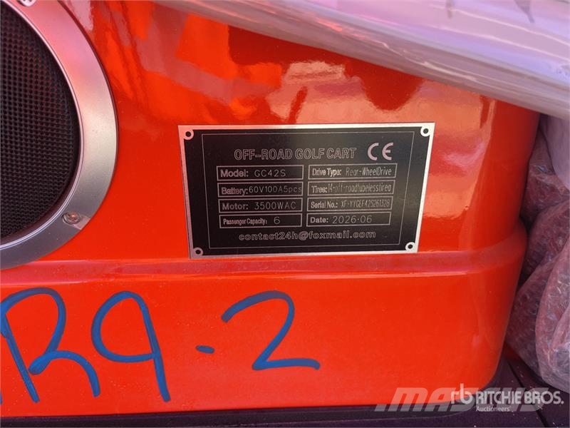 SDLOOL SL-GC42S Off-Road Golf Cart (Unused) Гольф-мобілі
