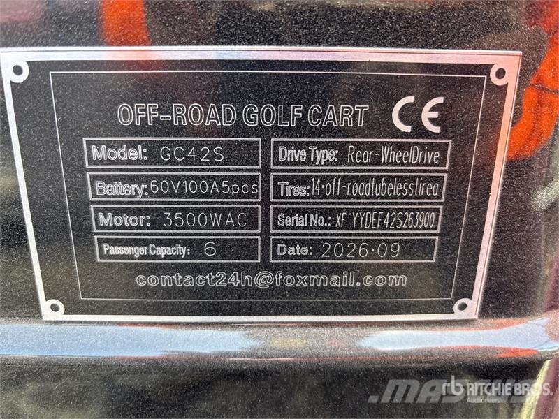  SDLOOL SL-GC42S Off-Road Golf Cart (Unused) 高爾夫球車