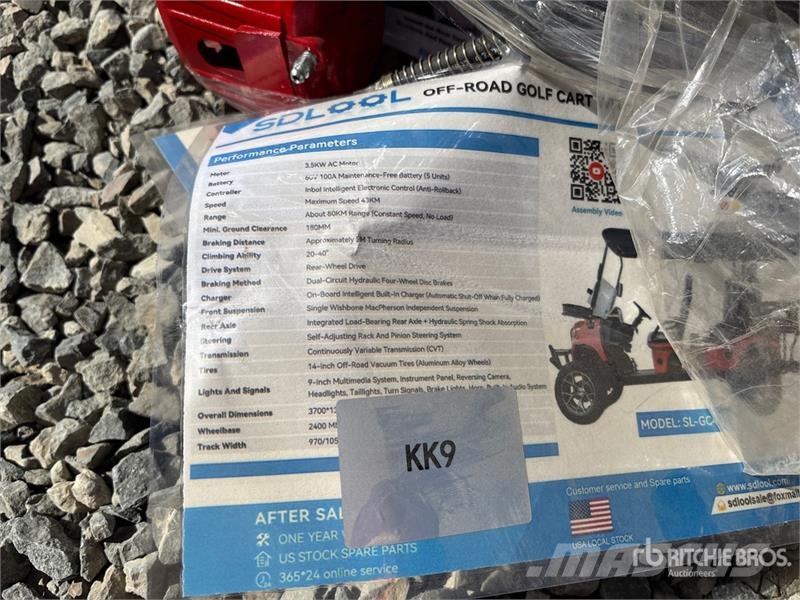  SDLOOL SL-GC42S Off-Road Golf Cart (Unused) 高爾夫球車