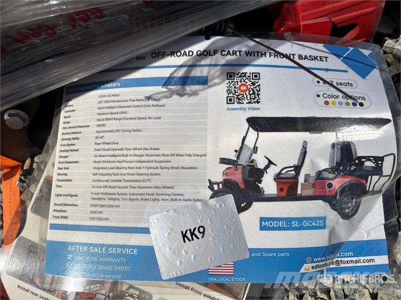  SDLOOL SL-GC42S Off-Road Golf Cart (Unused) 高爾夫球車