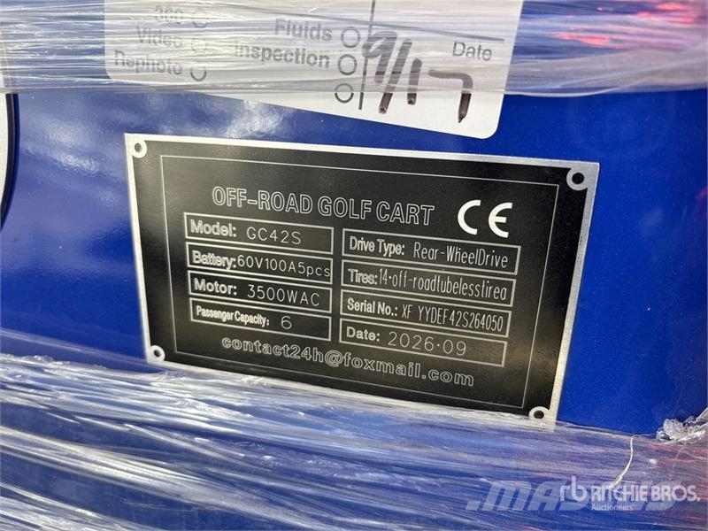  SDLOOL SL-GC42S Off-Road Golf Cart (Unused) Golf carts