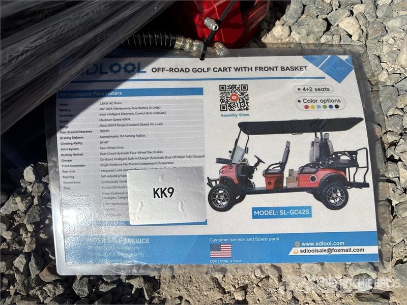  SDLOOL SL-GC42S Off-Road Golf Cart (Unused) 高爾夫球車