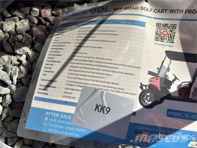  SDLOOL SL-GC42S Off-Road Golf Cart (Unused) 高爾夫球車
