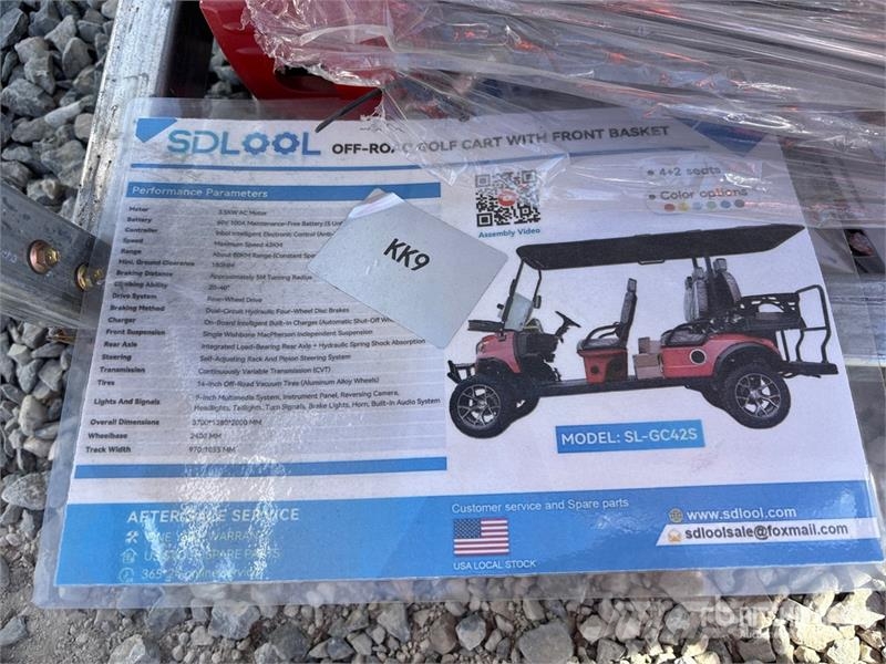  SDLOOL SL-GC42S Off-Road Golf Cart (Unused) Golf carts