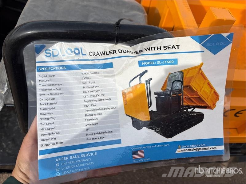 SDLOOL SL-J1500 Dumper (Unused) 側卸礦車