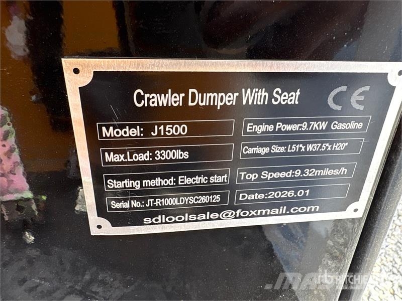 SDLOOL SL-J1500 Mini Crawler Dumper (Unused) Dumpers εργοταξίου