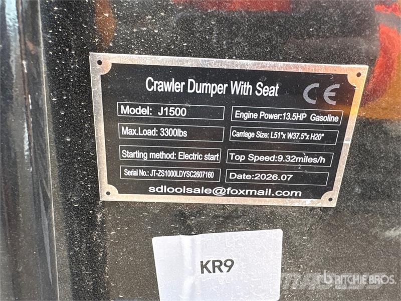 SDLOOL SL-J1500 Mini Dumper (Unused) Mini Dumpers