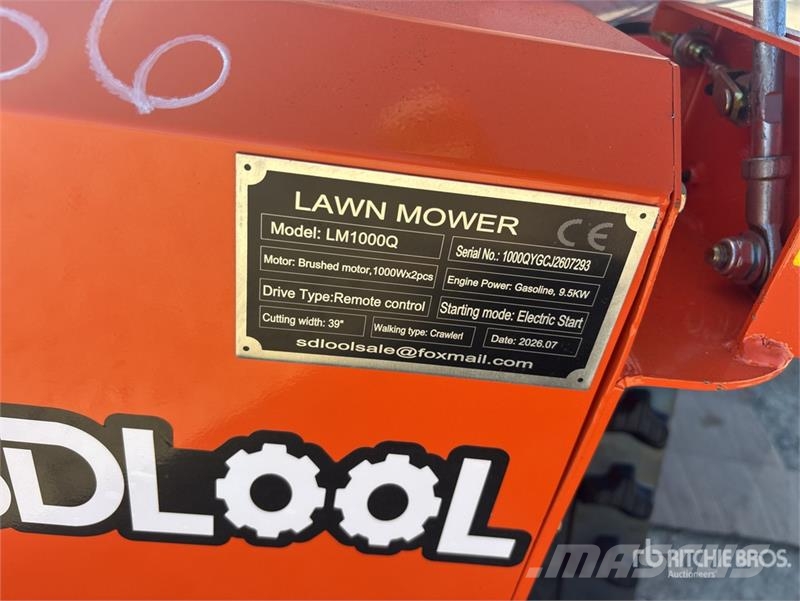 SDLOOL SL-LM1000Q Remote Control Lawn Mower (Unuse Sodo traktoriukai-vejapjovės