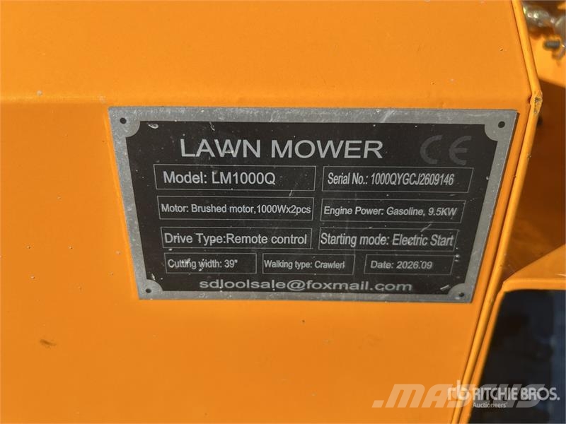 SDLOOL SL-LM1000Q Remote Control Lawn Mower (Unuse Sitteklippere