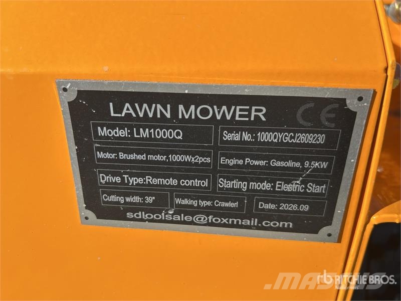  SDLOOL SL-LM1000Q Remote Control Lawn Mower (Unuse Sitteklippere