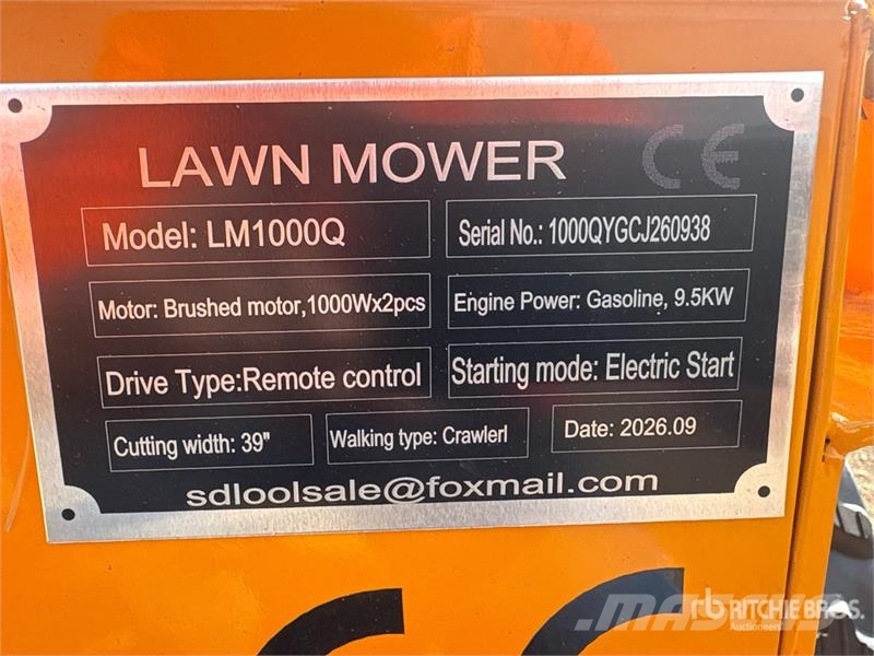  SDLOOL SL-LM1000Q Remote Control Lawn Mower (Unuse 乗用・自走モア/芝刈り機
