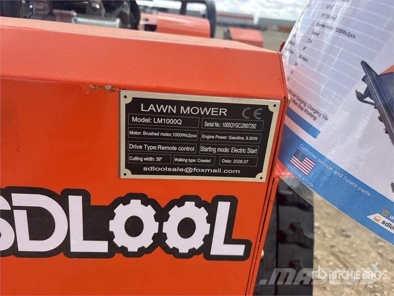 SDLOOL SL-LM1000Q Remote Control Lawn Mower (Unuse Sodo traktoriukai-vejapjovės