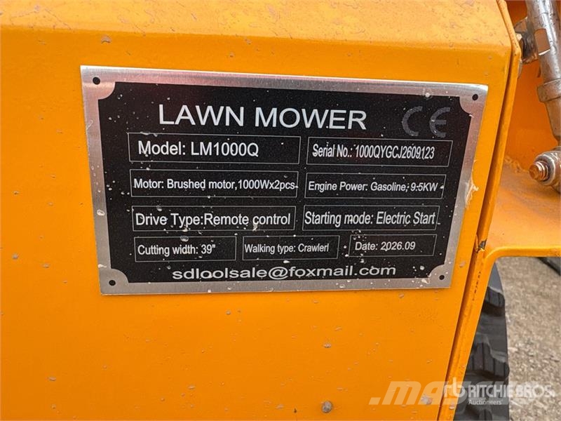 SDLOOL SL-LM1000Q Remote Control Lawn Mower (Unuse Murutraktorid