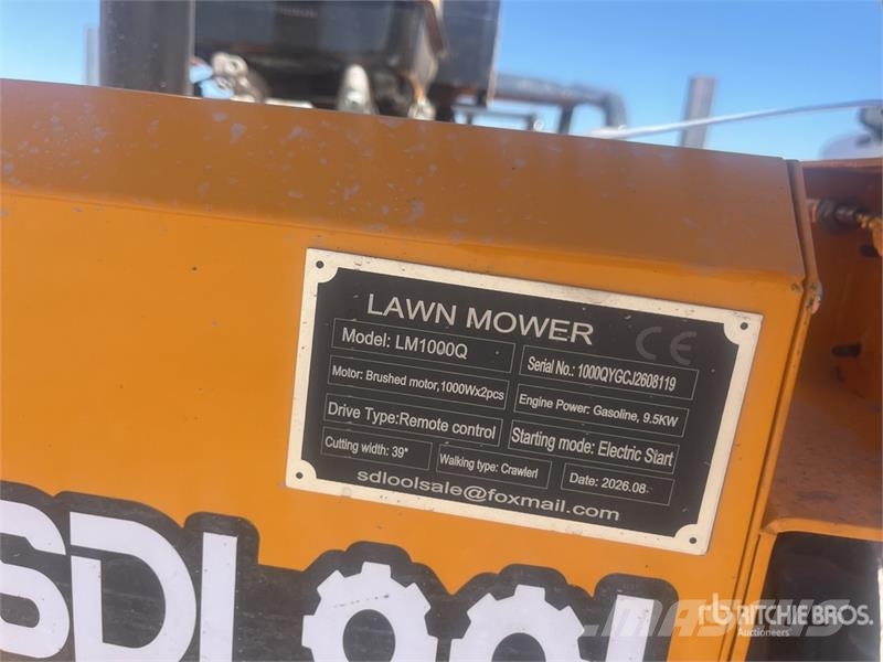  SDLOOL SL-LM1000Q Remote Control Lawn Mower (Unuse ركوب الحشائش