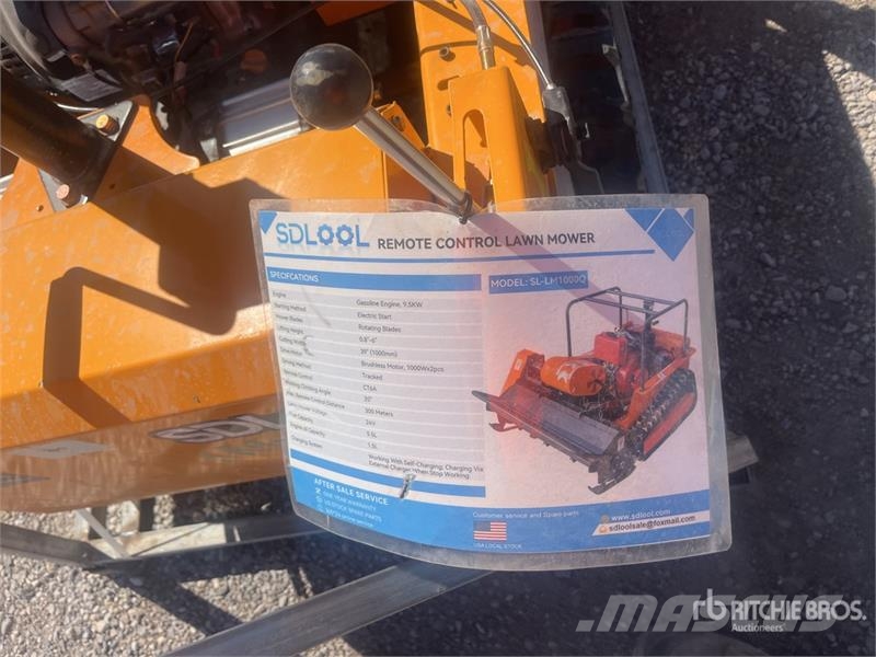 SDLOOL SL-LM1000Q Tracked Remote Control Lawn Mowe Ráülős fűnyírók