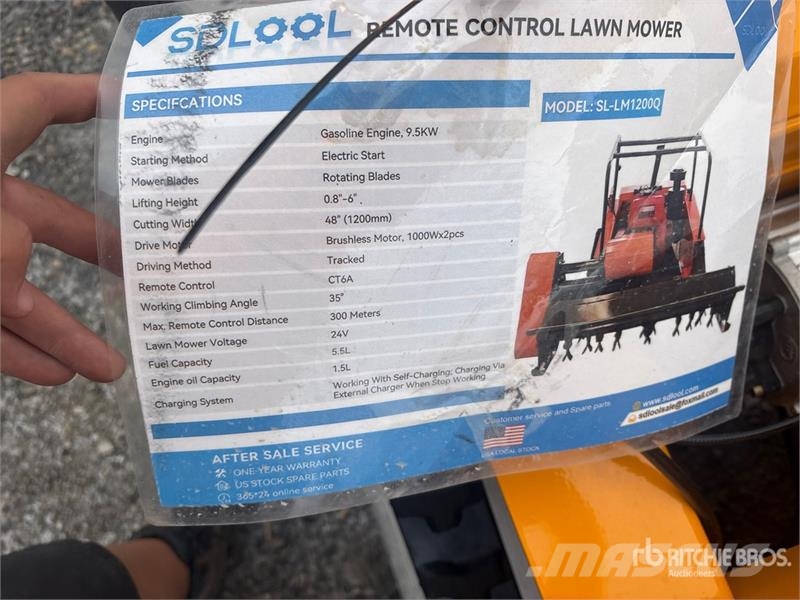 SDLOOL SL-LM1200Q Lawn Mower (Unused) Tondeuses montées