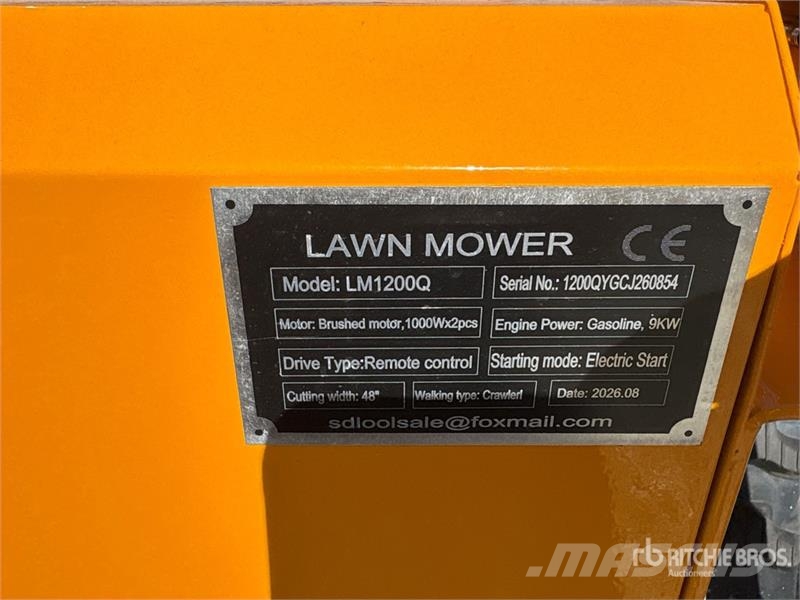 SDLOOL SL-LM1200Q Remote Control Lawn Mower (Unuse Samochodné kosačky