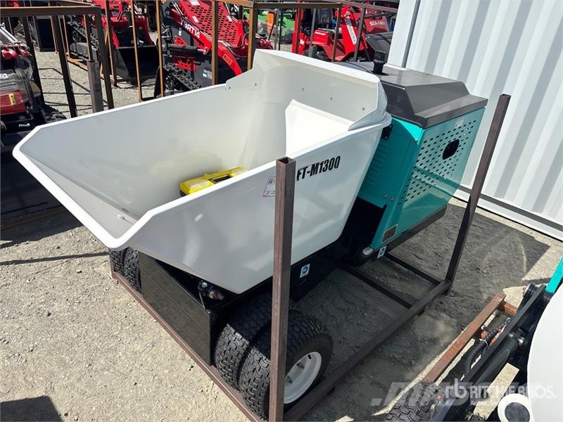 SDLOOL SL-M1300 Walk-Behind Mini Wheeled Dumper (U Dumpers εργοταξίου