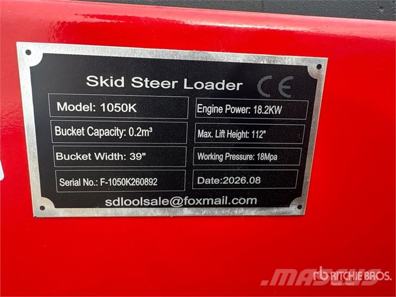 SDLOOL SL-V1000 Compact Track Loader (Unused) Kompaktlader