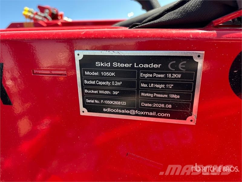 SDLOOL SL-V1050K Mini Compact Track Loader (Unused Skid steer mini nakladalci