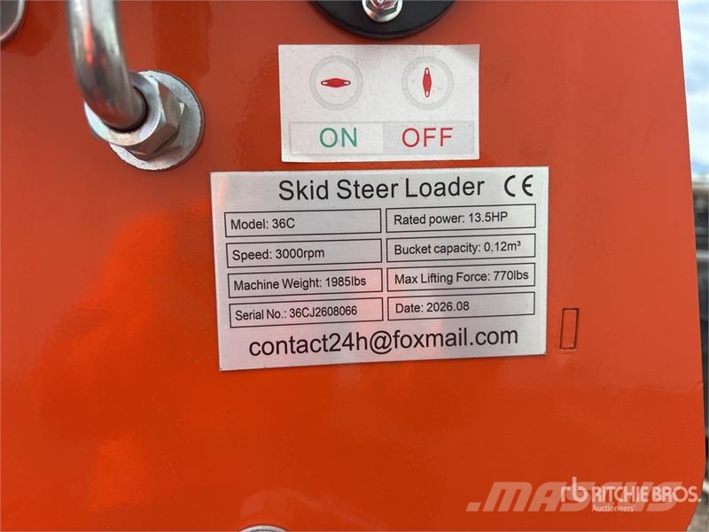  SDLOOL SL36C Skid steer mini nakladalci