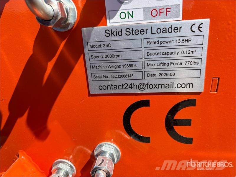 SDLOOL SL36C Skid steer mini nakladalci