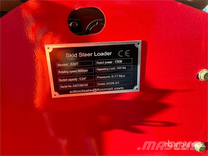  SDLOOL SL530T Mini Compact Track Loader (Unused) Kompaktlader