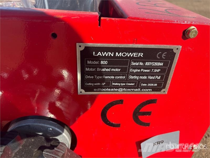 SDLOOL SL800 Remote Control Lawn Mower (Unused) Riding mowers