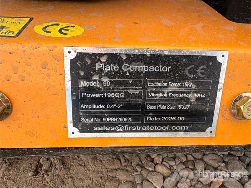 SDLOOL SL90 Vibratory Plate Compactor (Unused) Уплътнители за плочи