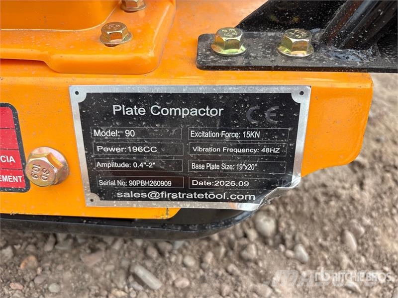 SDLOOL SL90 Vibratory Plate Compactor (Unused) Уплътнители за плочи